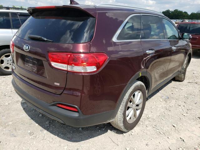Photo 4 from auction – 2016 KIA SORENTO LX with VIN 5XYPG4A35GG128734