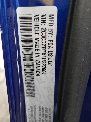 Photo 10 from auction – 2020 DODGE CHALLENGER with VIN 2C3CDZBTXLH227004
