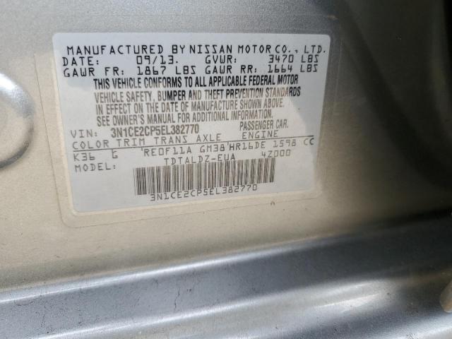 Photo 10 from auction – 2014 NISSAN VERSA NOTE with VIN 3N1CE2CP5EL382770