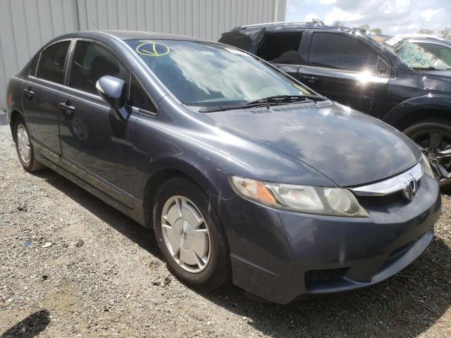 HONDA CIVIC HYBR 2010 with VIN JHMFA3F21AS001177 - Photo from auction