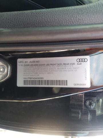 Photo 10 from auction – 2016 AUDI A3 E-TRON with VIN WAUTPBFF4GA090089