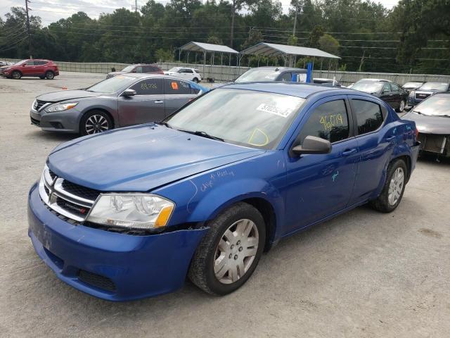 Photo 2 from auction – 2014 DODGE AVENGER SE with VIN 1C3CDZAB9EN120724