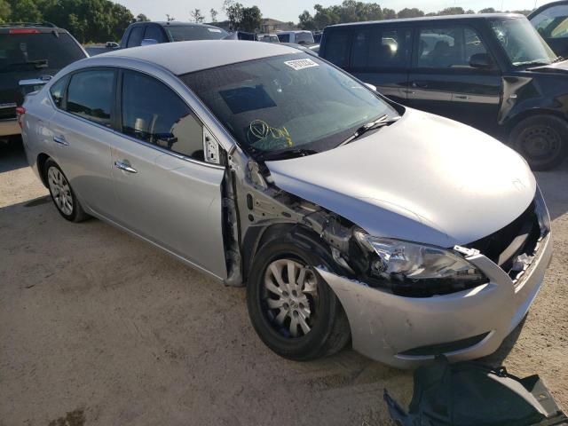 NISSAN SENTRA S 2014 with VIN 3N1AB7AP2EY201191 - Photo from auction