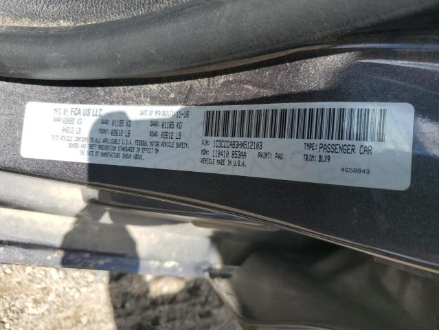 Photo 10 from auction – 2017 CHRYSLER 200 LIMITE with VIN 1C3CCCAB3HN512103