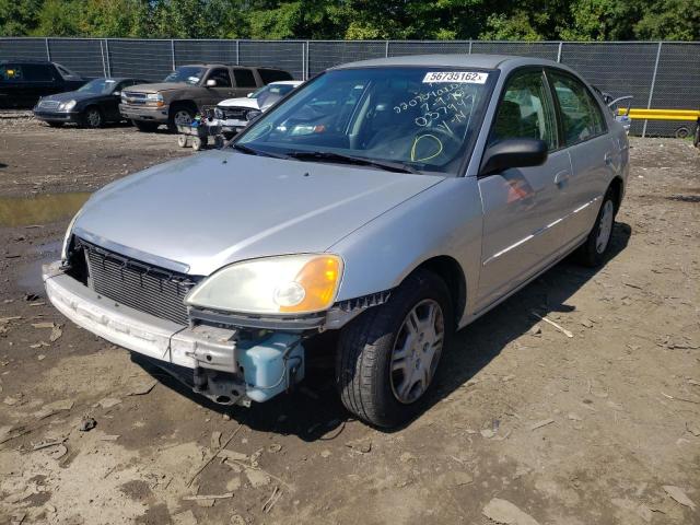 Photo 2 from auction – 2002 HONDA CIVIC with VIN 1HGES165X2L057947