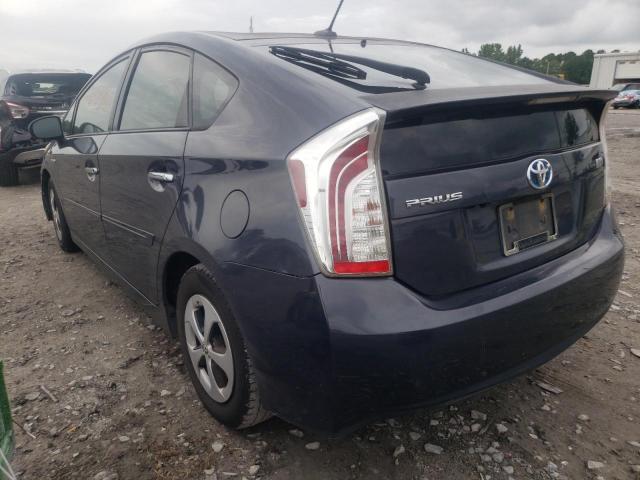 Photo 3 from auction – 2012 TOYOTA PRIUS with VIN JTDKN3DU0C5426013