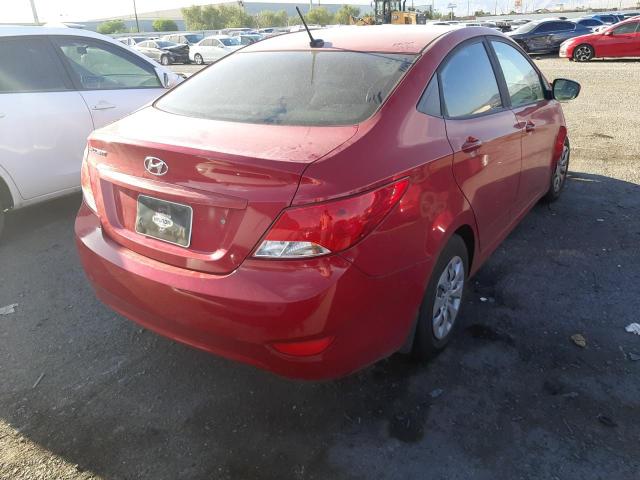 Photo 4 from auction – 2016 HYUNDAI ACCENT SE with VIN KMHCT4AE7GU079168