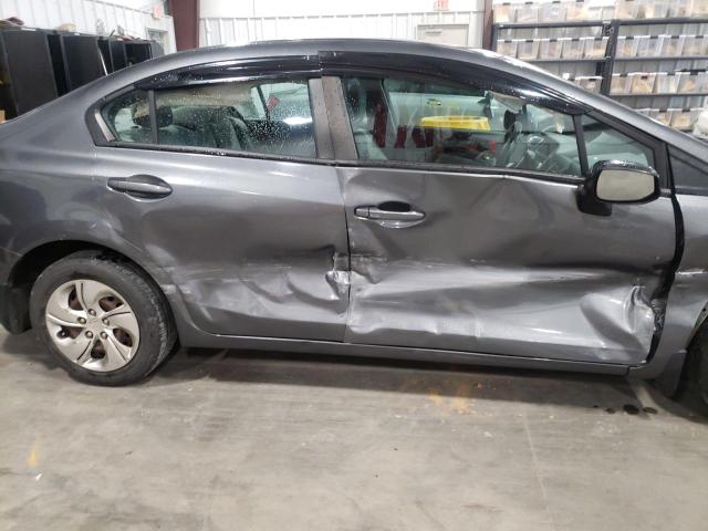 Photo 9 from auction – 2013 HONDA CIVIC LX with VIN 19XFB2F51DE041396