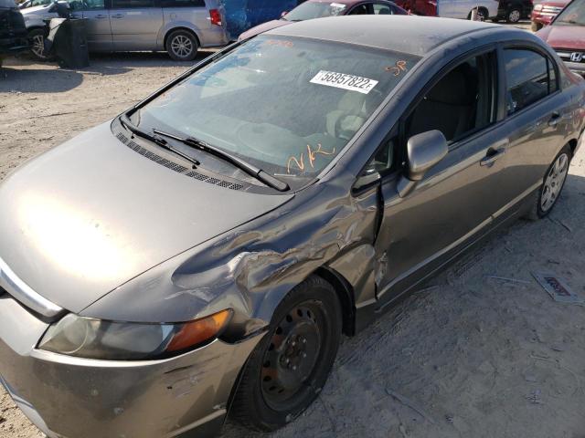 Photo 9 from auction – 2007 HONDA CIVIC LX with VIN 2HGFA16517H307670