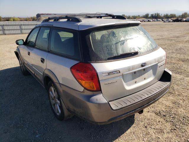 Photo 3 from auction – 2006 SUBARU LEGACY OUT with VIN 4S4BP61C067306269
