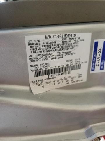 Photo 10 from auction – 2010 FORD FOCUS SE with VIN 1FAHP3FN7AW164627