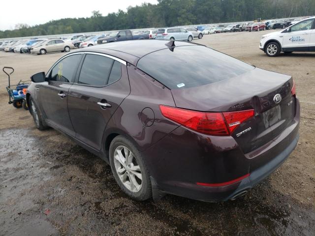 Photo 3 from auction – 2013 KIA OPTIMA EX with VIN 5XXGN4A75DG249594