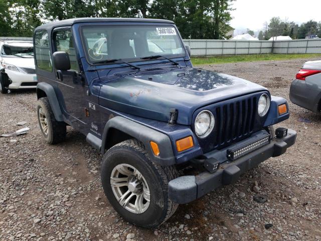 JEEP WRANGLER X 2004 with VIN 1J4FA39S64P745520 - Photo from auction