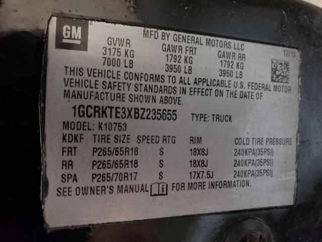 Photo 10 from auction – 2011 CHEVROLET SILVERADO with VIN 1GCRKTE3XBZ235655