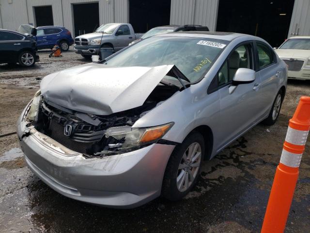 Photo 2 from auction – 2012 HONDA CIVIC EX with VIN 2HGFB2F85CH577797