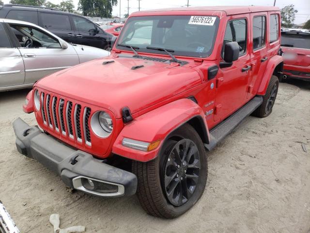 Photo 2 from auction – 2021 JEEP WRANGLER U with VIN 1C4JJXP62MW808146