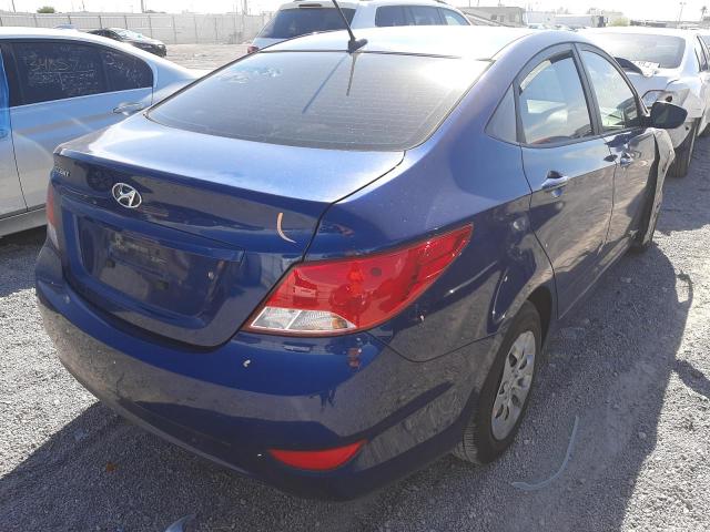 Photo 4 from auction – 2016 HYUNDAI ACCENT SE with VIN KMHCT4AE9GU071900