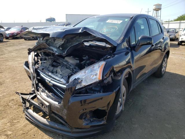 Photo 2 from auction – 2016 CHEVROLET TRAX LS with VIN KL7CJKSB6GB570455