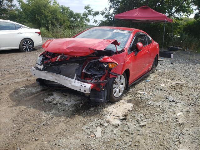 Photo 2 from auction – 2012 HONDA CIVIC LX with VIN 2HGFG3B56CH554029