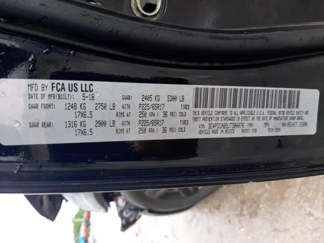 Zdjęcie 10 z aukcji – 2018 DODGE JOURNEY SE z VIN 3C4PDCAB9JT384076