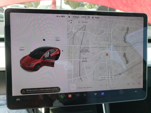 Photo 9 from auction – 2018 TESLA MODEL 3 with VIN 5YJ3E1EB0JF099601