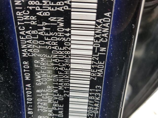 Photo 10 from auction – 2017 TOYOTA COROLLA L with VIN 2T1BURHE3HC820544