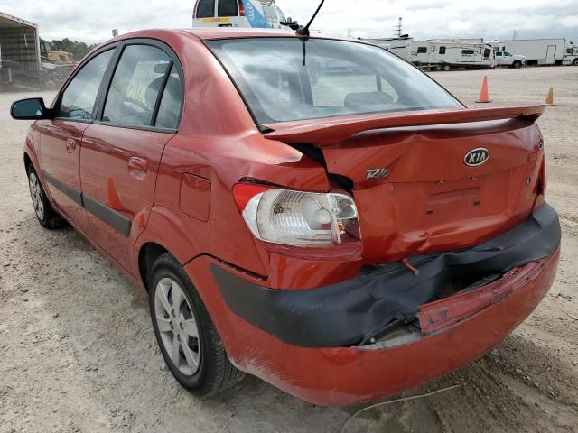 Photo 3 from auction – 2008 KIA RIO BASE with VIN KNADE123586431696