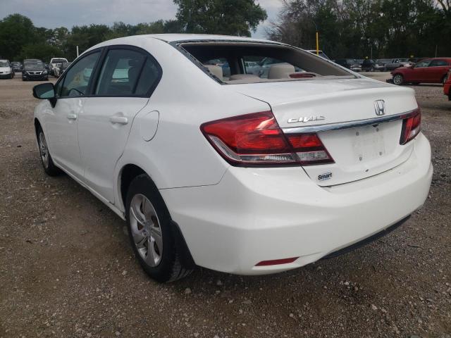 Photo 3 from auction – 2015 HONDA CIVIC LX with VIN 19XFB2F5XFE088848