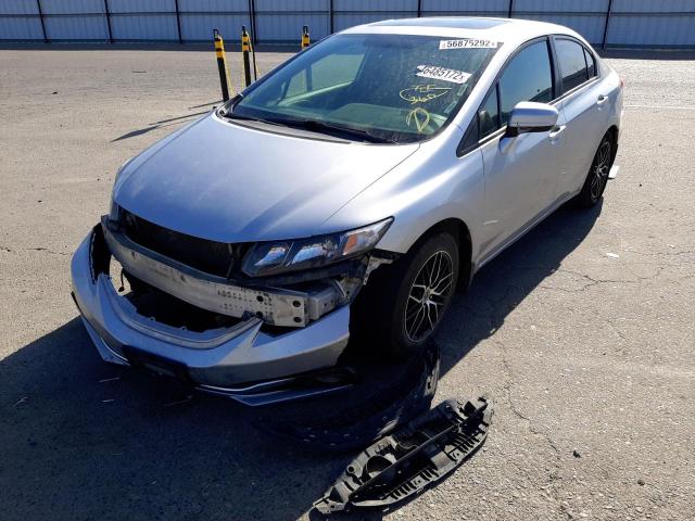 Photo 2 from auction – 2014 HONDA CIVIC EXL with VIN 19XFB2F98EE242099