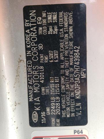 Photo 10 from auction – 2017 KIA SOUL + with VIN KNDJP3A57H7439842