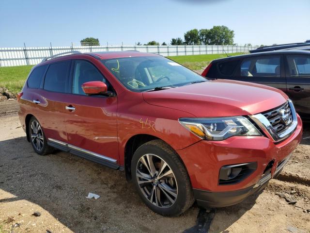 NISSAN PATHFINDER 2017 with VIN 5N1DR2MM3HC605135 - Photo from auction