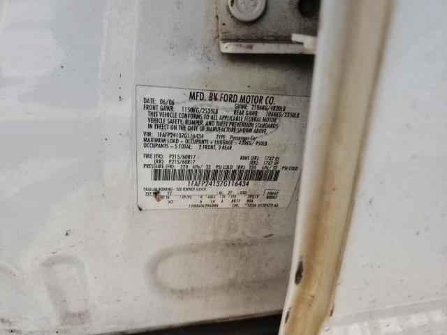 Photo 10 from auction – 2007 FORD FIVE HUNDR with VIN 1FAFP24137G116434