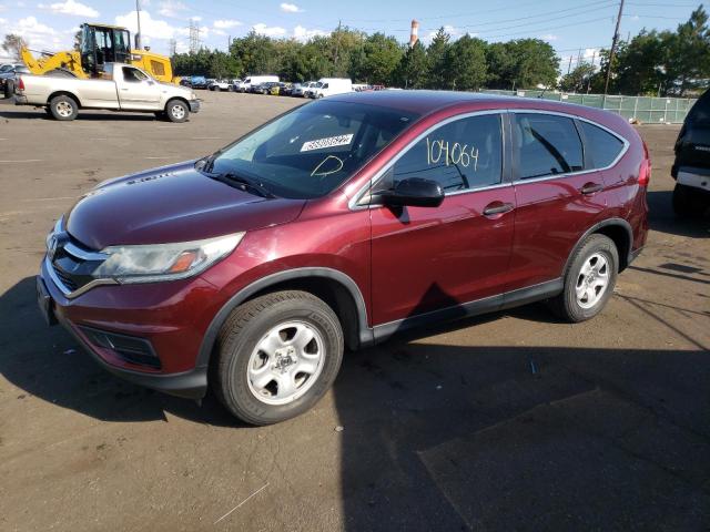 Photo 2 from auction – 2015 HONDA CR-V LX with VIN 5J6RM4H38FL084197