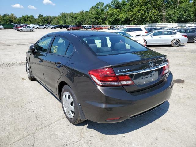 Photo 3 from auction – 2013 HONDA CIVIC LX with VIN 19XFB2F54DE261468