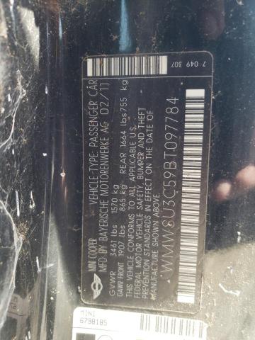 Photo 10 from auction – 2011 MINI COOPER with VIN WMWSU3C59BT097784