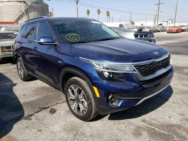 KIA SELTOS EX 2021 with VIN KNDERCAA3M7130369 - Photo from auction
