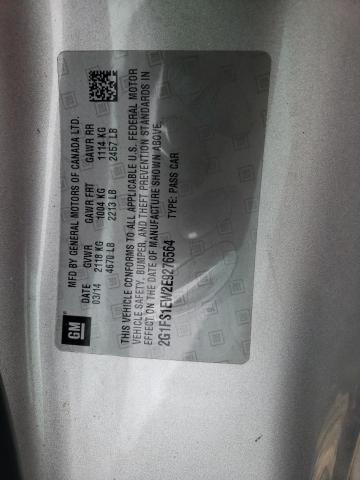 Photo 10 from auction – 2014 CHEVROLET CAMARO SS with VIN 2G1FS1EW2E9276564