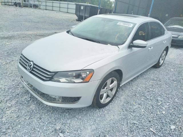 Photo 2 from auction – 2013 VOLKSWAGEN PASSAT SE with VIN 1VWBP7A33DC136386