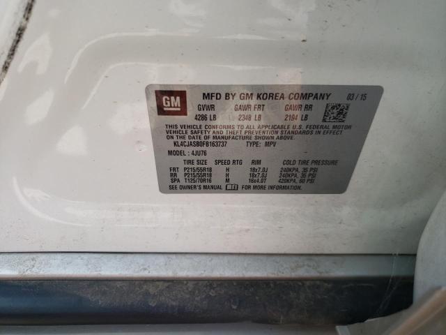 Photo 10 from auction – 2015 BUICK ENCORE with VIN KL4CJASB0FB163737