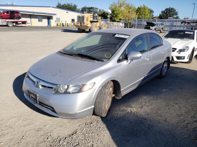Photo 2 from auction – 2006 HONDA CIVIC HYBR with VIN JHMFA36286S027783