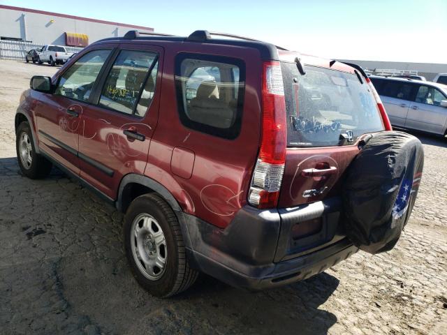 Photo 3 from auction – 2005 HONDA CR-V LX with VIN JHLRD78515C028600