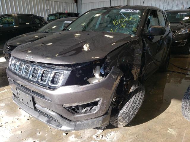 Photo 2 from auction – 2017 JEEP COMPASS SP with VIN 3C4NJDAB6HT603026