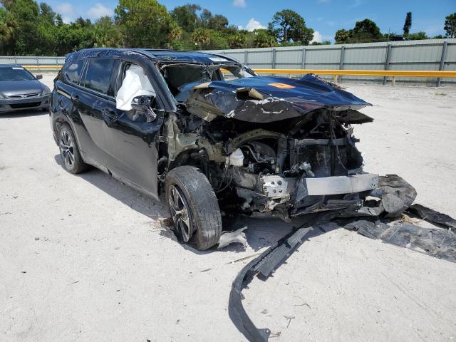TOYOTA HIGHLANDER 2020 with VIN 5TDGZRAH1LS028999 - Photo from auction