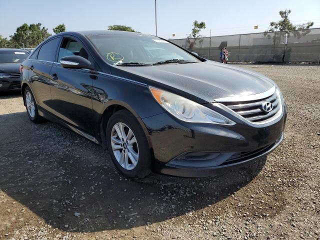 HYUNDAI SONATA GLS 2014 with VIN 5NPEB4AC1EH869734 - Photo from auction