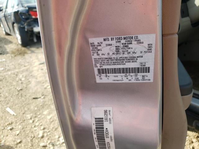 Photo 10 from auction – 2008 FORD ESCAPE XLS with VIN 1FMCU02ZX8KA92324