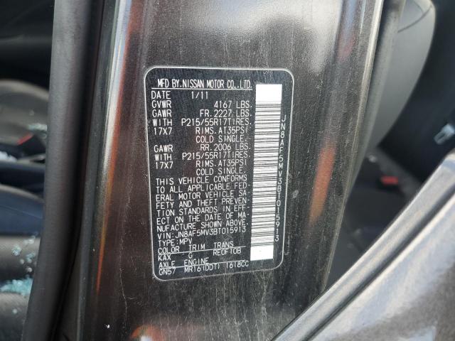 Photo 10 from auction – 2011 NISSAN JUKE S with VIN JN8AF5MV3BT015913