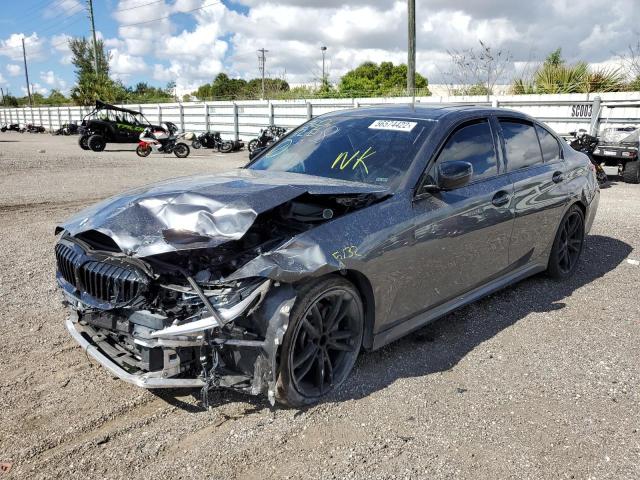 Photo 2 from auction – 2021 BMW 330I with VIN 3MW5R1J03M8B59958
