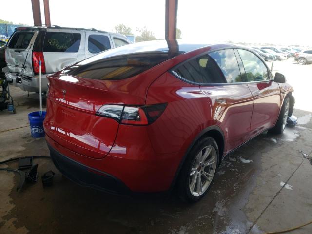 Photo 4 from auction – 2021 TESLA MODEL Y with VIN 5YJYGDED4MF111322