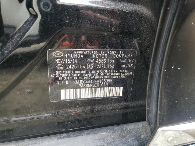 Photo 10 from auction – 2015 HYUNDAI SONATA HYB with VIN KMHEC4A42FA135355