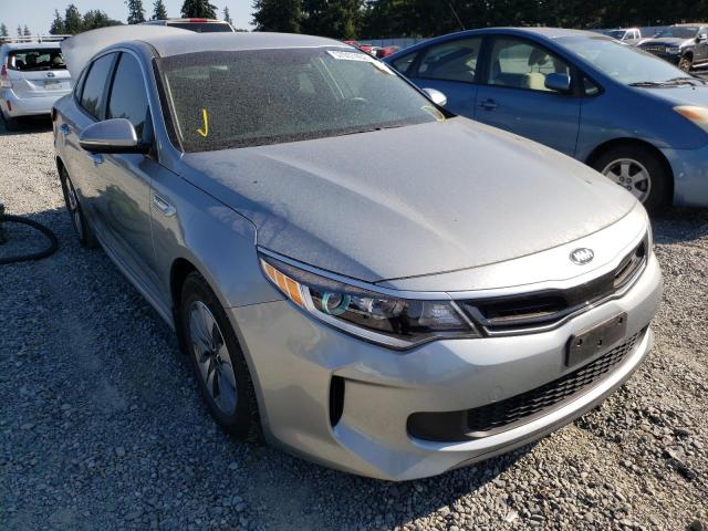 KIA OPTIMA HYB 2018 with VIN KNAGT4LE7J5024320 - Photo from auction